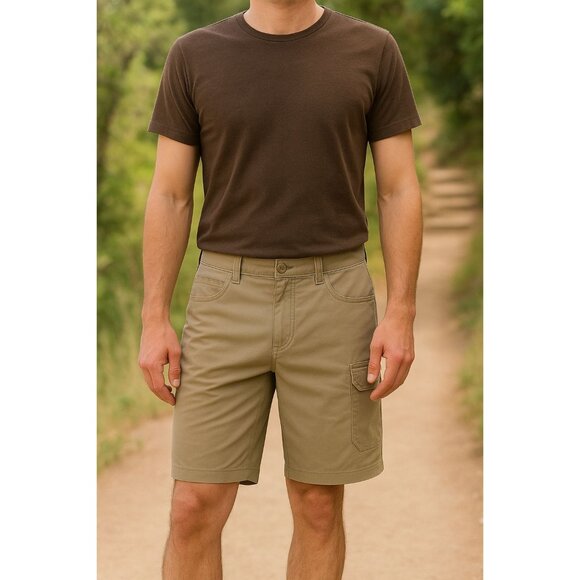 Prana Other - Prana Double Peak Short 8" Inseam Men's Sz 32 Standard Fit Sandbar Cargo Ripstop